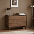 Lisburn Natural Solid Walnut Chest of Drawers