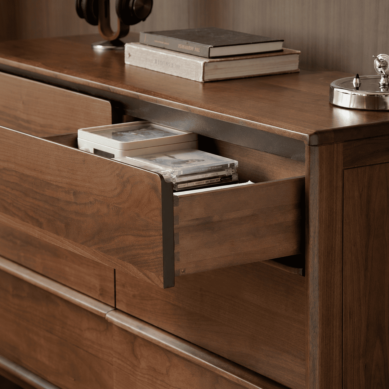 Lisburn Natural Solid Walnut Chest of Drawers