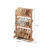 Lodine natural solid beech shoe shelf with open breathable design for shoe storage in NZ homes
