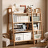 Loitz Natural Solid Oak Storage Shelf | Oak Furniture Store