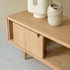 Lorris Natural Solid Oak Entertainment Unit - Oak Furniture Store