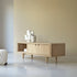 Lorris Natural Solid Oak Entertainment Unit - Oak Furniture Store