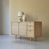 Lorris Natural Solid Oak Sideboard - Oak Furniture Store