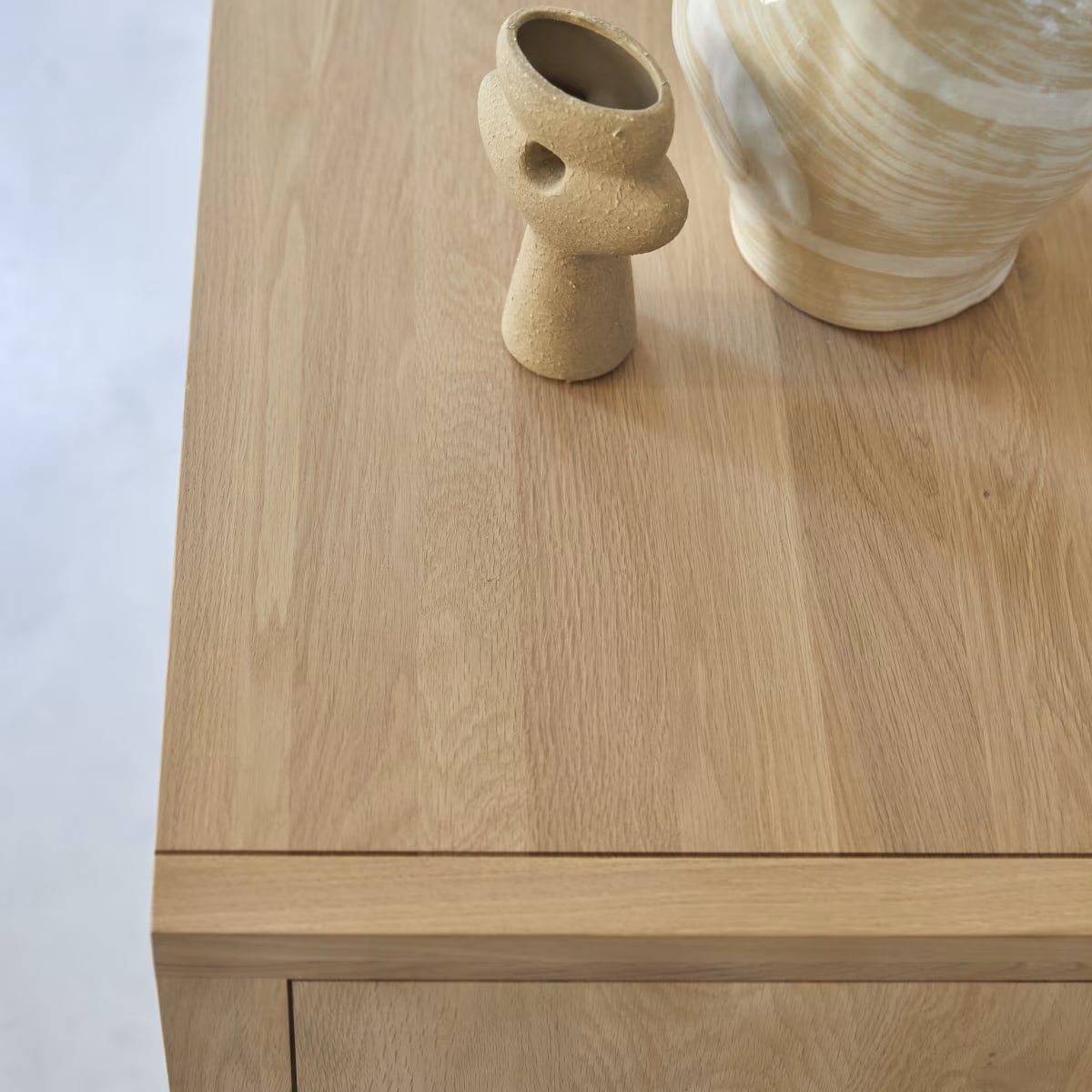 Lorris Natural Solid Oak Sideboard - Oak Furniture Store