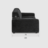 Loveren Black Chenille Sofa