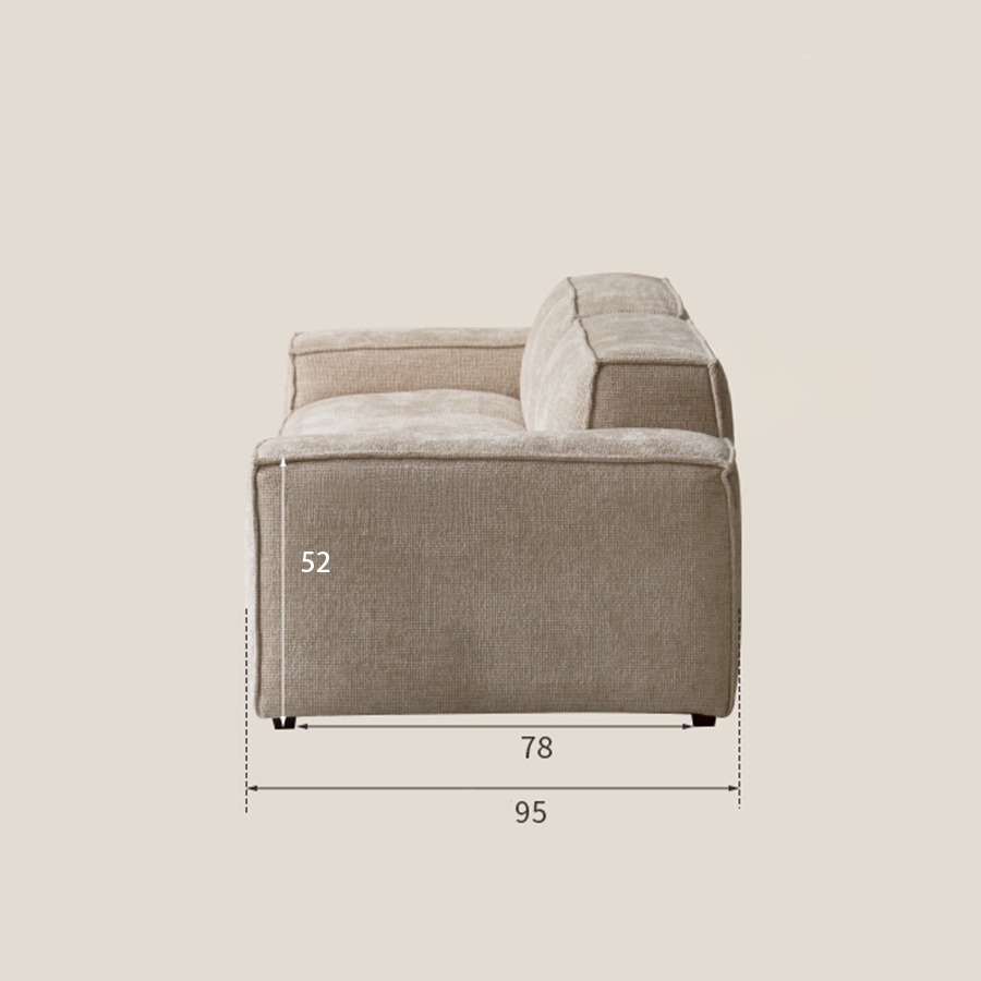 Loveren Chenille Sofa