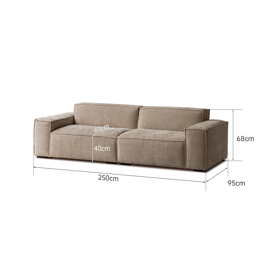 Loveren Chenille Sofa