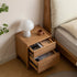 Loze Natural Solid Ash Bedside Table | Oak Furniture Store