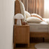 Loze Natural Solid Ash Bedside Table | Oak Furniture Store