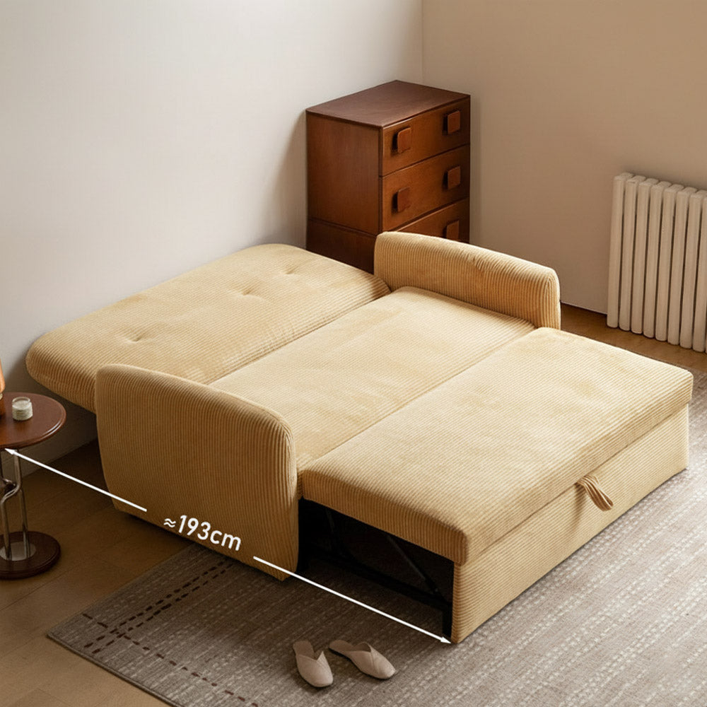 Lucca Corduroy Sofa Bed