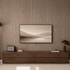Lunan Natural Solid Walnut Floor Standing Entertainment Unit