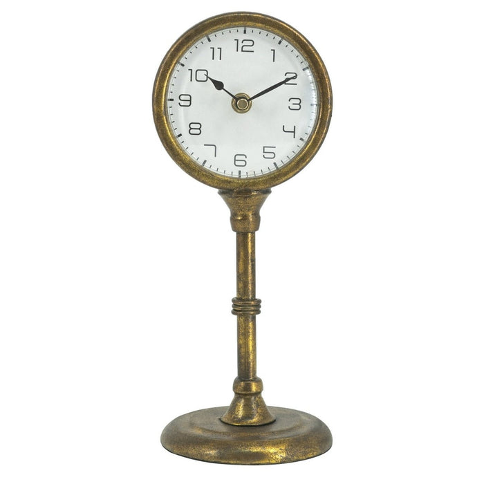 Lustrous Gold Accent Clock RSE2838