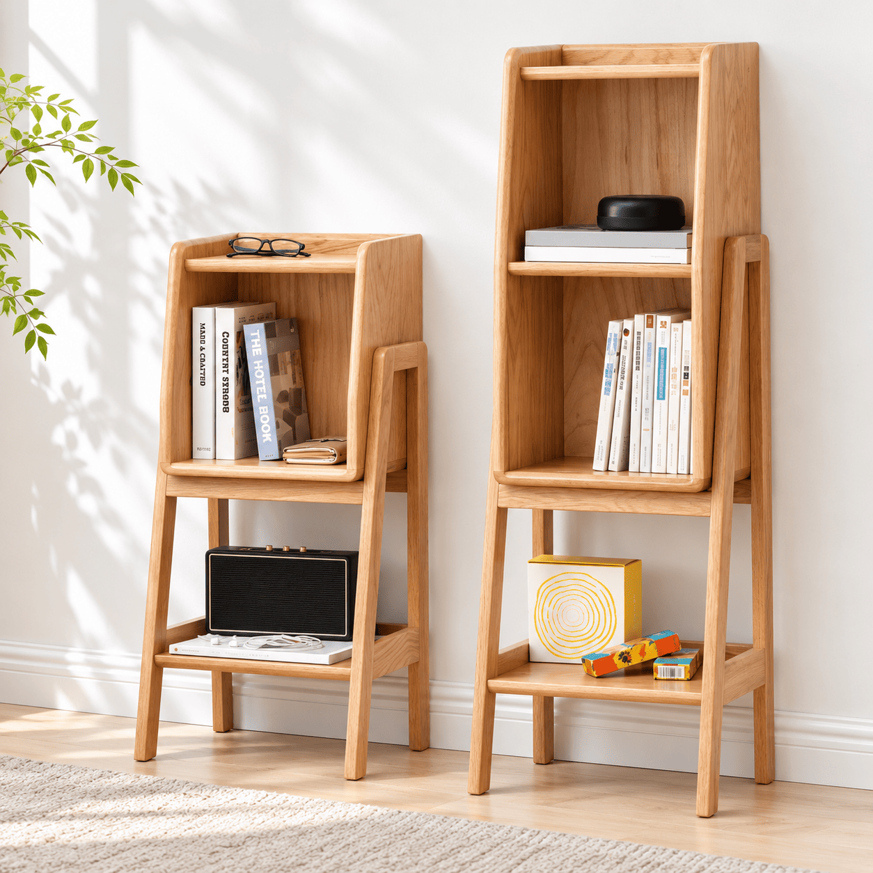 Macon Solid Oak Small Bookcase