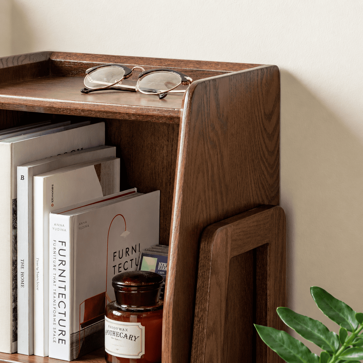Macon Solid Oak Small Bookcase