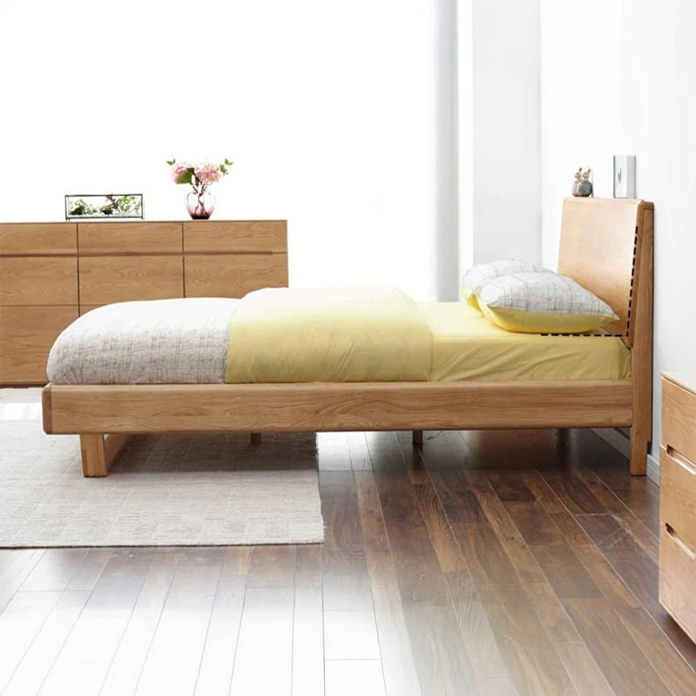 Manchester Natural Solid Oak Bed Frame