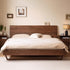Manchester Natural Solid Walnut Bed Frame - Oak Furniture Store