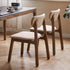Marche Natural Solid Walnut Dining Chair