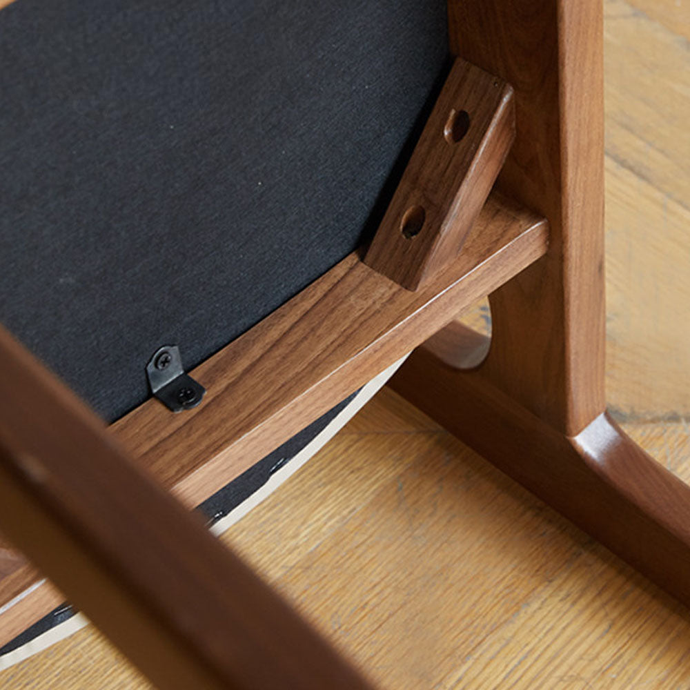 Marche Natural Solid Walnut Dining Chair