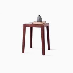 Matsue Natural Solid Wood Stacking Stool - Oak Furniture Store