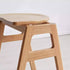 Mergo Solid Oak Bar Stool