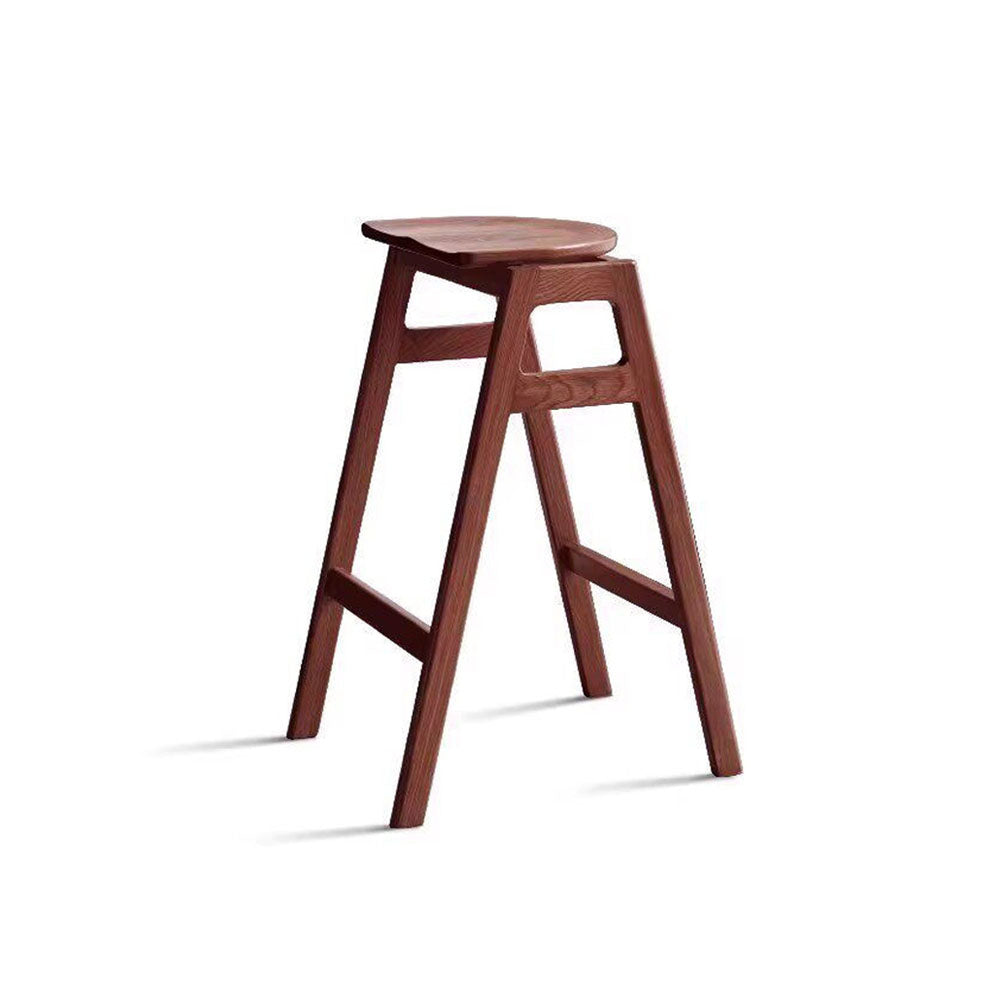 Mergo Solid Oak Bar Stool