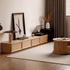 Mesa Natural Solid Oak Entertainment Unit with Ceramic Top