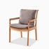 Metz Natural Solid Oak Leisure Chair - Oak Furniture Store