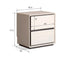 Miers Solid Rubber Wood Floor Standing Bedside Table