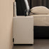 Miers Solid Rubber Wood Floor Standing Bedside Table