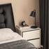 Miers Solid Rubber Wood Floor Standing Bedside Table