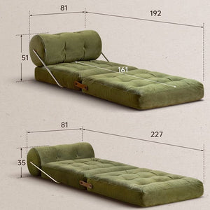 Milan Single Seater Sofa Bed - Oak Furniture Store