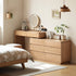 Millburn Solid Ash Extending Turning Dressing Table with Chest of Drawers | Oak Furniture Store