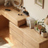Millburn Solid Ash Extending Turning Dressing Table with Chest of Drawers | Oak Furniture Store