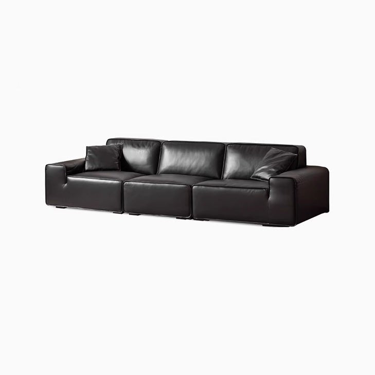 Mionden Genuine Leather Sofa - Oak Furniture Store