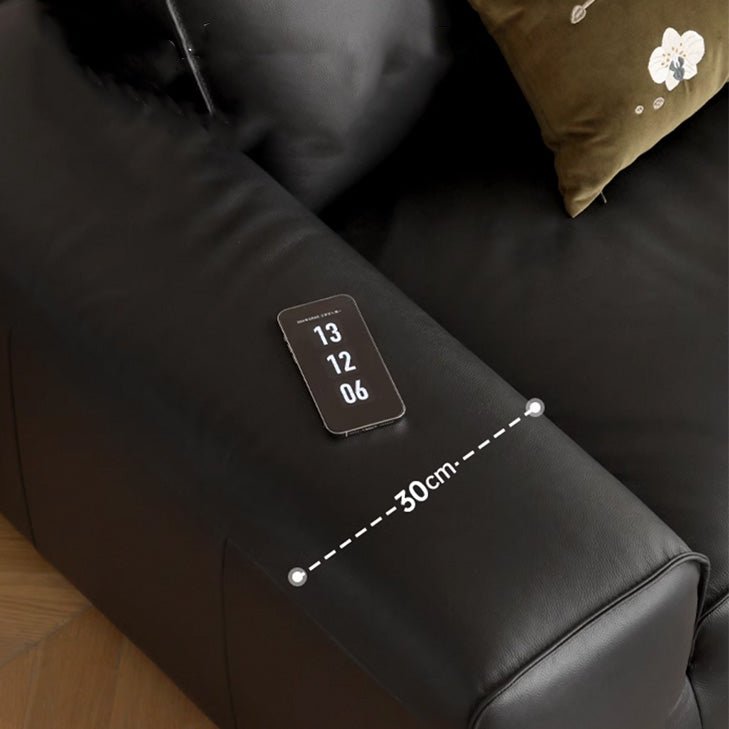 Mionden Genuine Leather Sofa - Oak Furniture Store