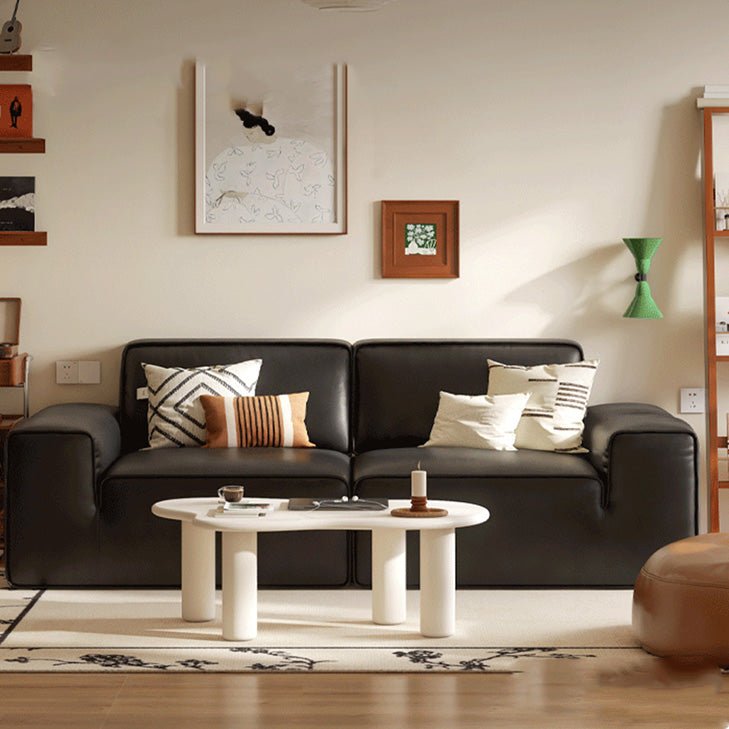 Mionden Genuine Leather Sofa - Oak Furniture Store