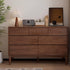 Mocha Solid Walnut 3+4 Chest of Drawers