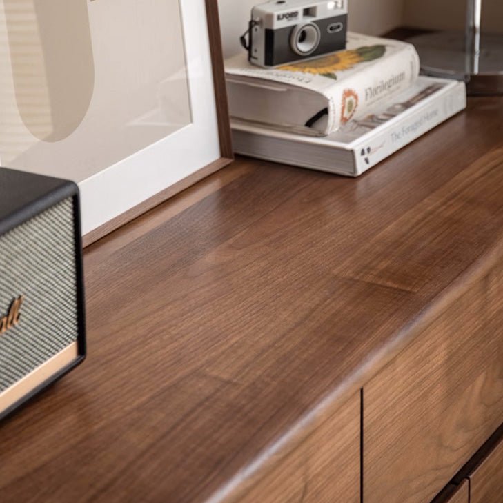 Mocha Solid Walnut 3+4 Chest of Drawers - Oak Furniture Store