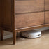 Mocha Solid Walnut 3+4 Chest of Drawers - Oak Furniture Store