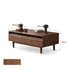 Modena Natural Solid Walnut Coffee Table