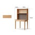 Monte Natural Solid Oak Desk with Hutch