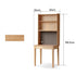Monte Natural Solid Oak Desk with Hutch