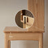 Monte Natural Solid Oak Desk with Hutch