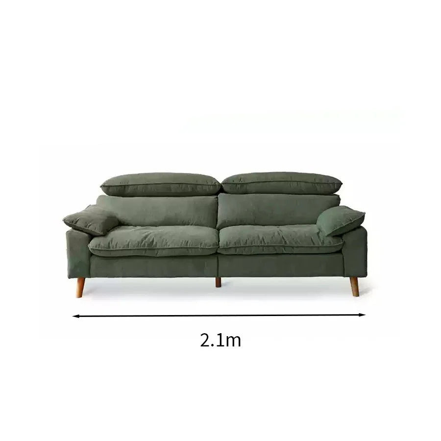 Mork Corduroy Fabric Sofa