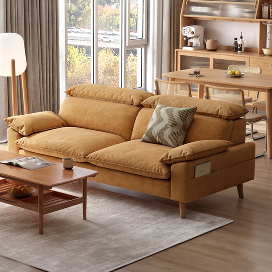 Mork Corduroy Fabric Sofa | Oak Furniture Store