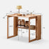 Naples Natural Solid Oak Extending Dining Table Office Desk