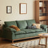Natori Solid Oak Corduroy Fabric Sofa - Oak Furniture Store
