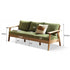 Nayoro Natural Solid Oak Seat Sofa