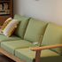 Nayoro Natural Solid Oak Seat Sofa