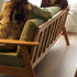 Nayoro Natural Solid Oak Seat Sofa